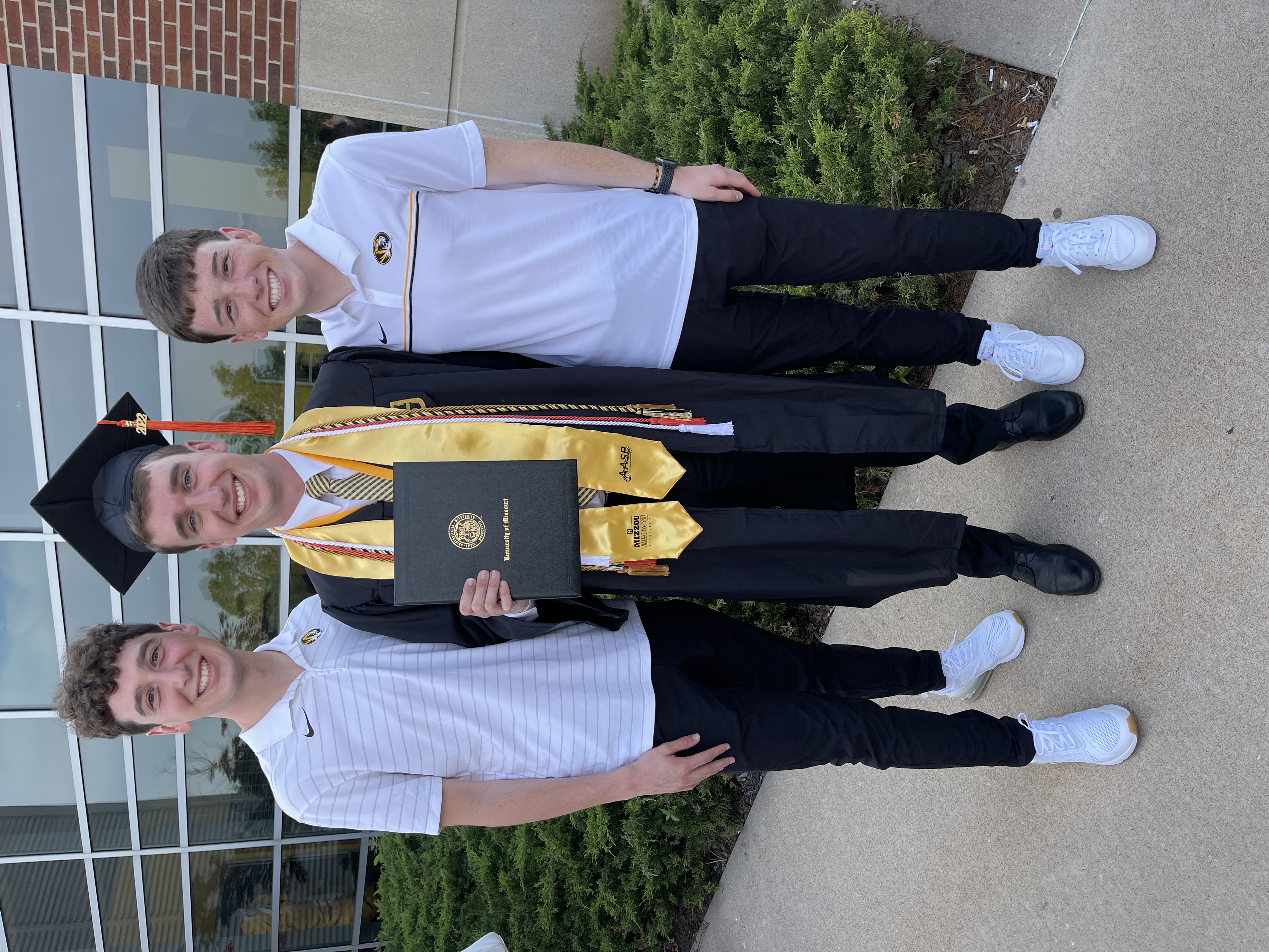 Alex Klumb graduating