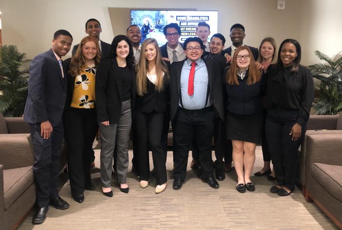 Image: MU Collegiate DECA group