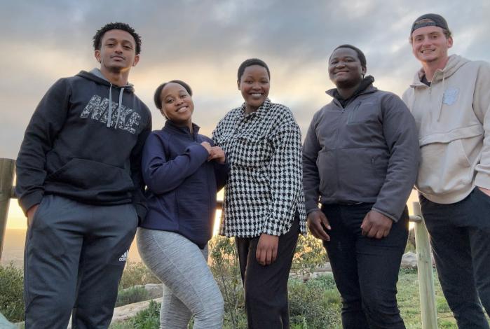 Image: Business students in South Africa