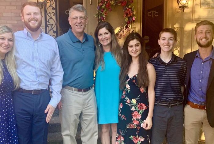 Image: The VanGenderen family gathers for a photo