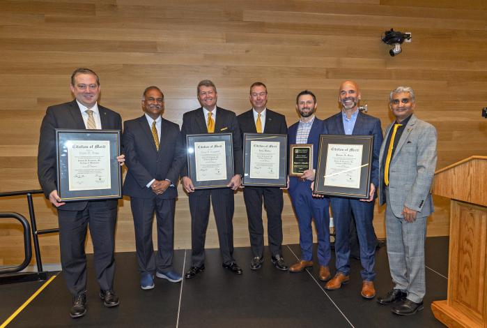 Citation of Merit award winners pose for group photo
