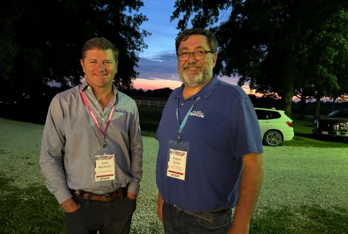 John Bechtold and Robert Smith